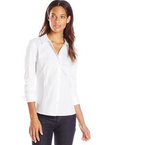 Women's Knitted Combination Shirt with Collar